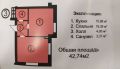 1-комнатная квартира, Азия (ж/м Ынтымак, Ленинский район, г. Бишкек)